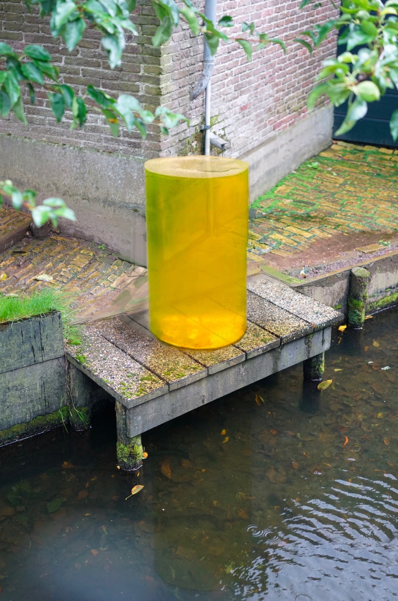 The Ordinary — 2021 — One of the soaps created for the Zuiderzeemuseum, initially beautiful but gradually dissolving in the elements of the Zuiderzee. — Enkhuizen — by Sander Wassink — photo Sander Wassink
