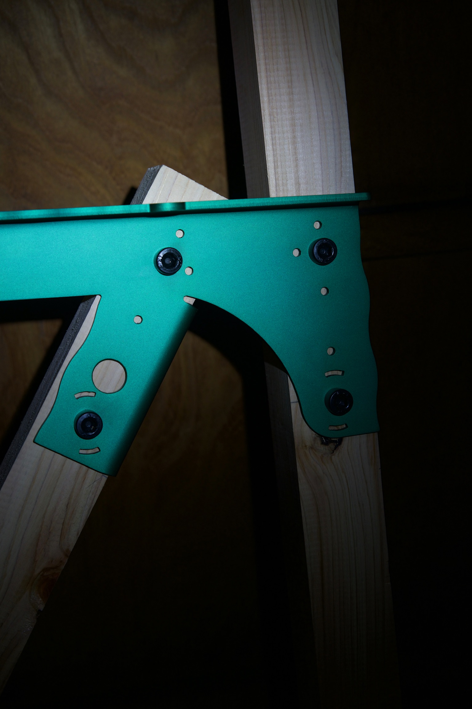 V-SERIES — 2024 — Aluminium Part of v-series v2.2 chair — Kyoto — by Sander Wassink — photo Studio Sander Wassink